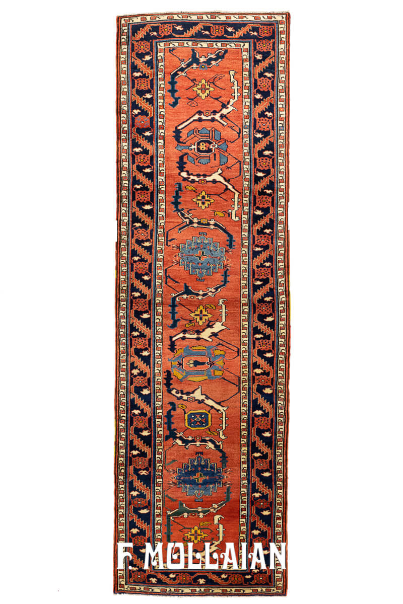 Hamedan Antique Rug Red Color n°:861979